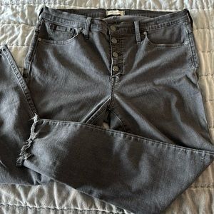 Madewell high rise skinny